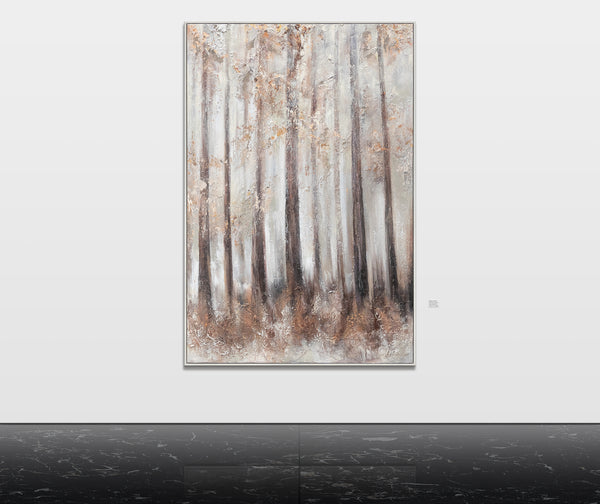 abstract framed art