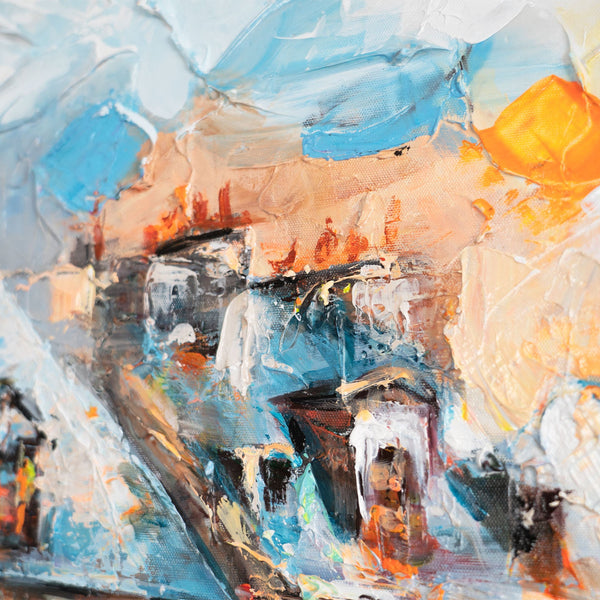 Картина «Затишок Парижа» — романтична атмосфера міста вогнів