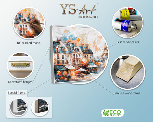 Картина «Затишок Парижа» — романтична атмосфера міста вогнів