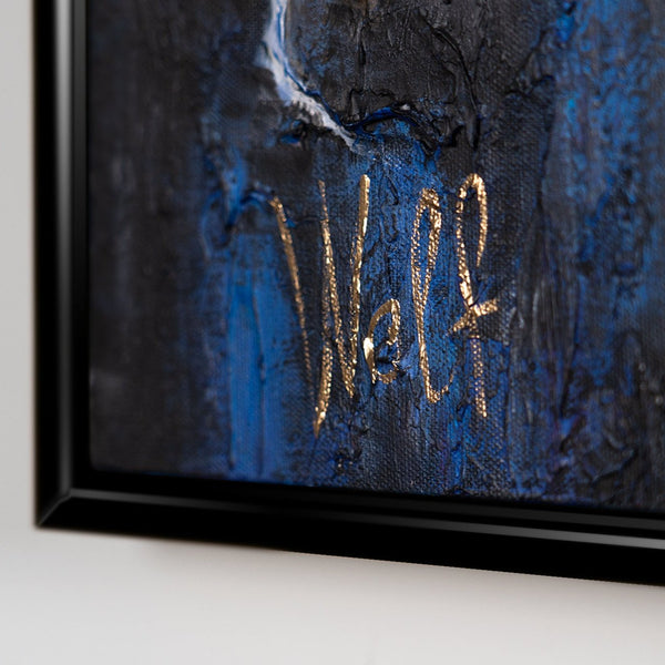 contemporary art that glows