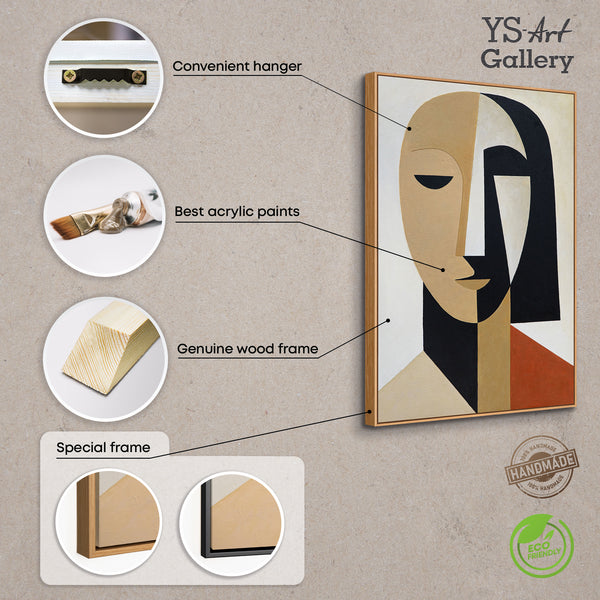 Картина «Геометрія обличчя»